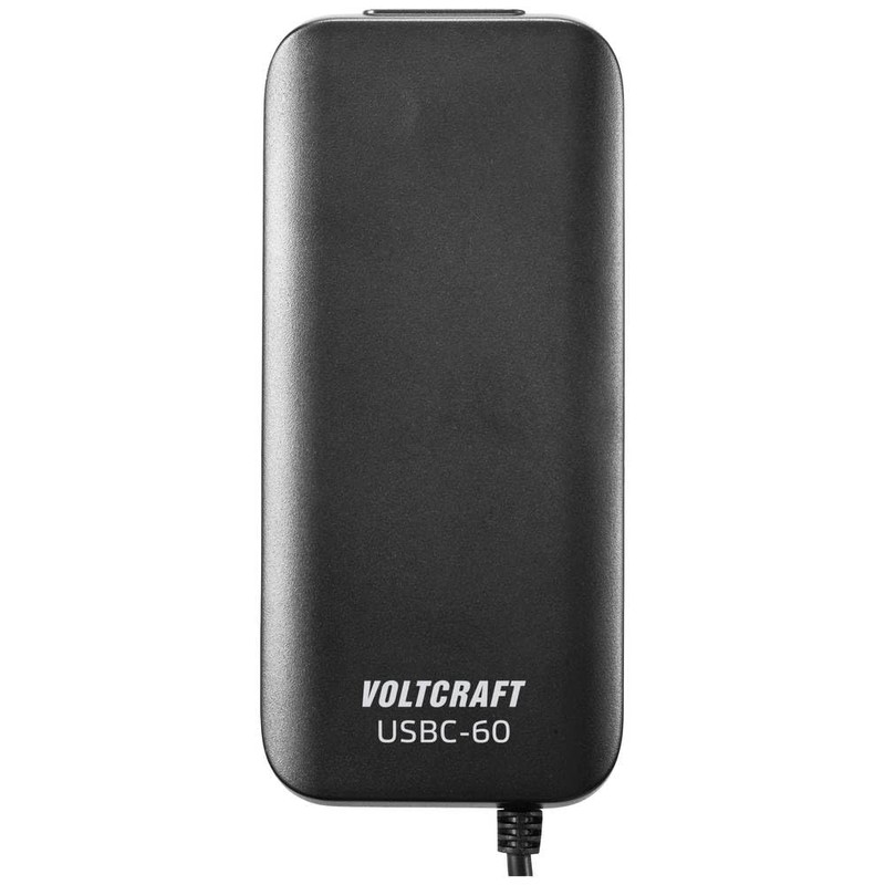 VOLTCRAFT USBC-60 USB Charger 60W 5V 9V 12V 15V 20V