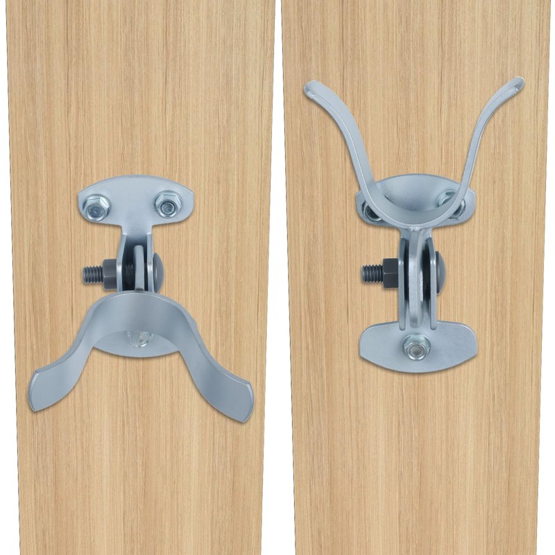 WellMade 1-3/8" Flat Back Wall Mount Chain Link Fork Latch