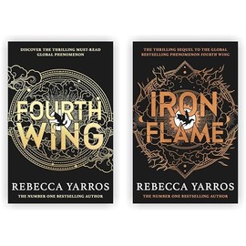 The Empyrean Series Collection 2 Books Set By Rebecca Yarros (Fourth Wing, Iron Flame)