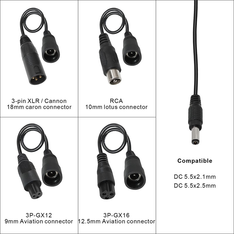 Tnvodejo 29.4V 2A Li ion Battery Charger Multiple Plugs Compatible