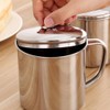 MAGICLULU 1pc Stainless Steel Milk Cup Rustproof Tea Cup with