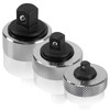 MCSDFN 3 Pcs Mini Finger Ratchet Set 1/4" 3/8" 1/2"