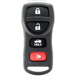Bartolete Keys Replacement/Compatible with 4 Buttons Keyless Entry Remote for Nissan Xterra with Do It Yourself Programming Instructions