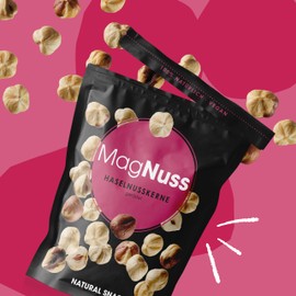 MagNuss Haselnüsse| geröstete Haselnusskerne, 200g | vegan, glutenfrei