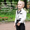 UEIOAVL Bow Ties for Boys, 1 Piece Bow Tie for