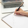 Linbsunne Black Gel Pens 0.7mm Medium Point Pen Office Pens
