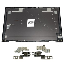 LTPRPTS Replacement Laptop LCD Cover Back Rear Top Lid with Hinges for HP Envy X360 15-ED 15T-ED100 15T-ED 15-EE 15Z-EE100 L93204-001 Brown