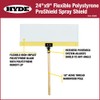 Hyde 28060 ProShield Spray Paint Shield, 24x9-inch Flexible Polystyrene