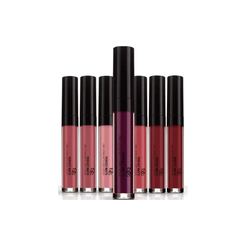 Labial Salerm Flame Red Con Vitamina E Larga Duración