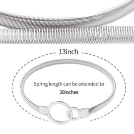 6Pack Curtain Tiebacks Aluminum Alloy Spring Design Curtain Holdback Leaf Carving Design Curtain Ties for Drapes Curtain Ties Backs Curtain Modern Style Curtain Holdback Decor(Sliver Ring)