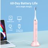 Lächen Sonic Electric Toothbrush for Adults, Rechargeable, 5 Modes