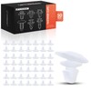 A-Premium 50PCS Nylon Weatherstrip Retainer Clips Compatible with Buick Regal