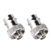 SMA BNC Conversion Connector 2pcs SMA Female to BNC Female