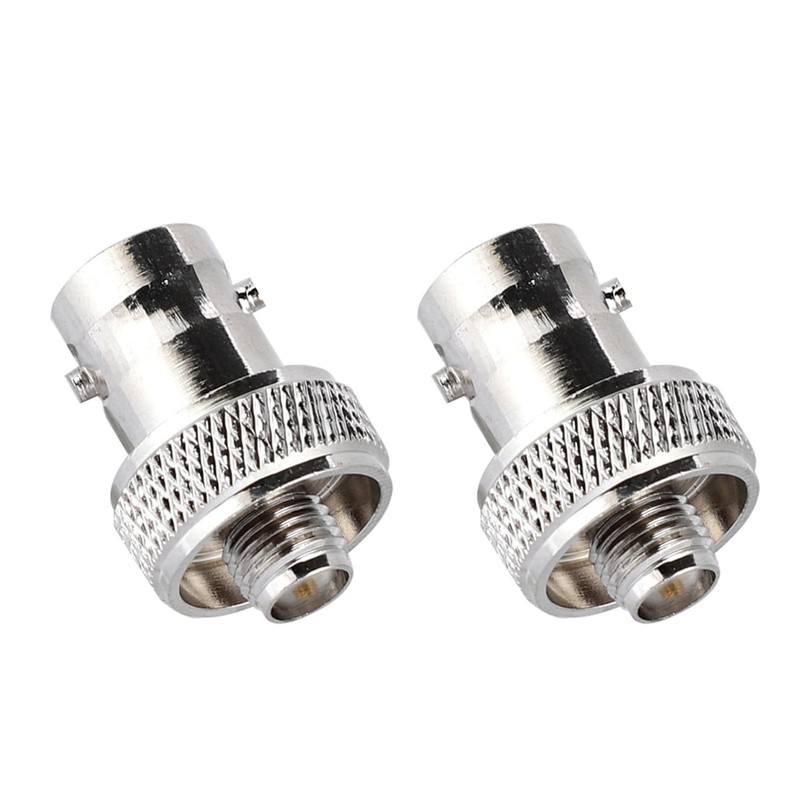 SMA BNC Conversion Connector 2pcs SMA Female to BNC Female