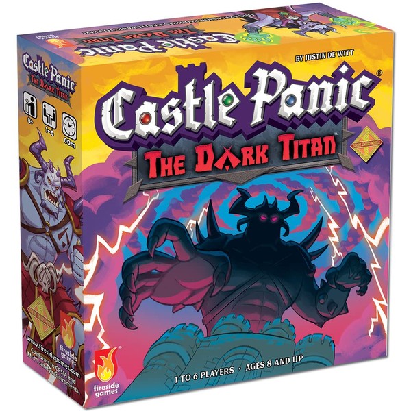 The Dark Titan ⎸Castle Panic Expansion ⎸Board Game for Adults and Family ⎸Cooperative Board Game ⎸Ages 8+ ⎸for 1 to 6 Players