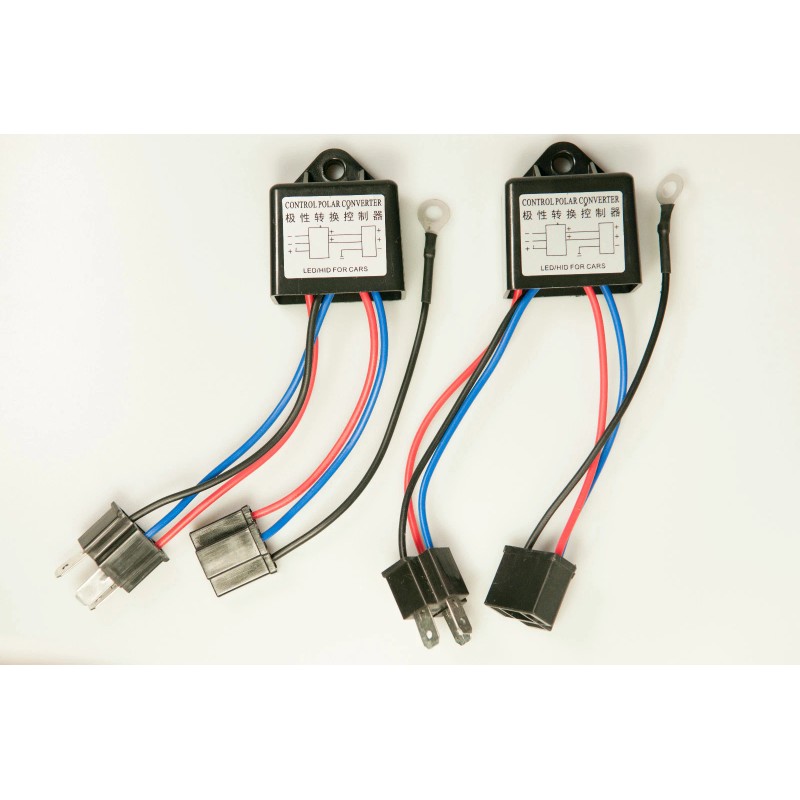 SparkHID 2X H4 HB2 9003 reversed polarity polar Negative switch