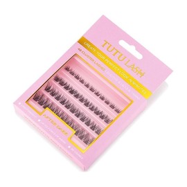 Tutu Lash DIY Cluster Lashes AFTER DARK 48 x cluster lashes self application easy to apply lashes lash cluster box re-usable vegan (After Dark Cluster Lash Box)
