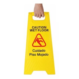 IPERJIU Letrero Señalamiento Piso Mojado Precaución