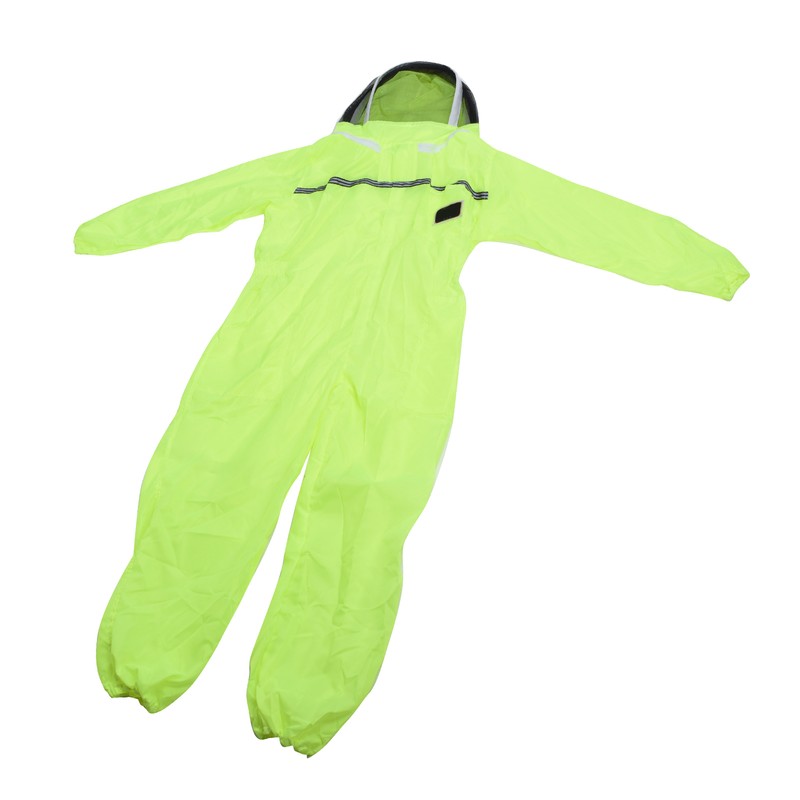 Beekeeping Suit Fluorescent Green One Piece Zipper Design Breathable Beekeeper