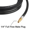 Joywayus 12 Feet Low Pressure Propane Quick Connect Extension Hose