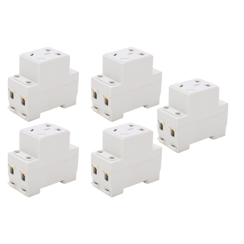 Power Socket 5 Hole 250V Durable Material Stable Sockets Safe