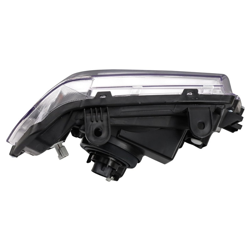 TRQ Left Headlight Assembly Drivers Side Compatible with 09-21 Nissan