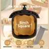 400 PCS 8 Inch Air Fryer Liners Paper Disposable Square,