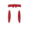 OGK KABUTO Inner Pad Set 3, Red
