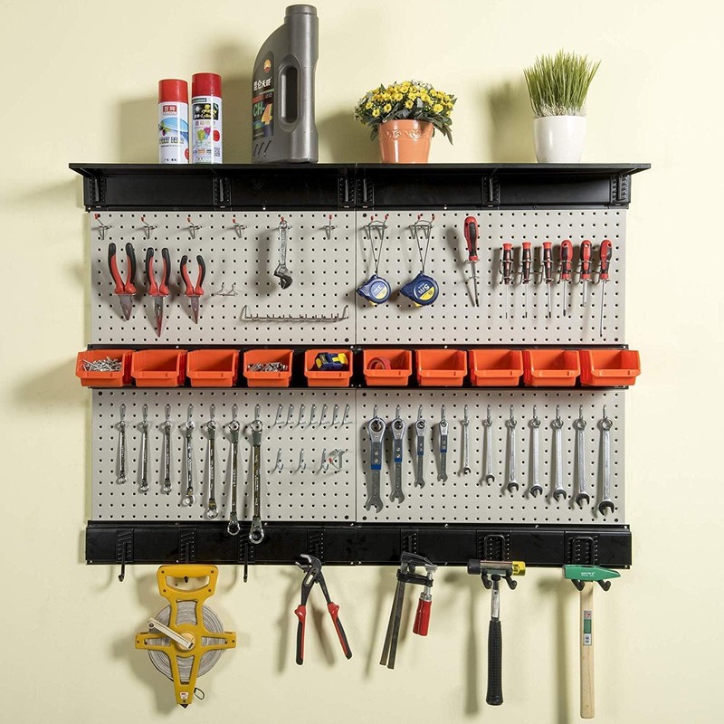 Ultrawall Pegboard Wall Organizer, 48X 36 inch Garage Storage Pegboard