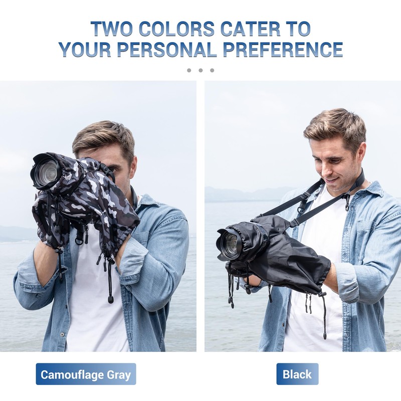 Green Camera Rain Cover