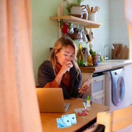 3-Ply Pocket Paper Towels High Strength and Water Absorption Bulk Small Travel Size Paper (6 sheets/pack, Packs of 100)