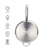 Heim Concept Cookware Set W-001 12-Piece Stainless Steel Pots and
