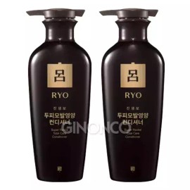 Ryeoljinseob 려 진생보 두피모발영양 컨디셔너 400ml 2개 한방 노화 진정 Real Jin's Hair & Scalp Nutrition Conditioner 400ml 2pcs Korean Herb Anti-Aging Soothing