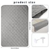 Moukeren 3 Pieces Recliner Headrest Protector Headrest Cover for Recliner