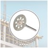 YJRUNFU Round Hole Mini Diamond Cutter, Round Hole Mini Diamond