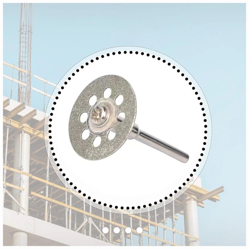 YJRUNFU Round Hole Mini Diamond Cutter, Round Hole Mini Diamond
