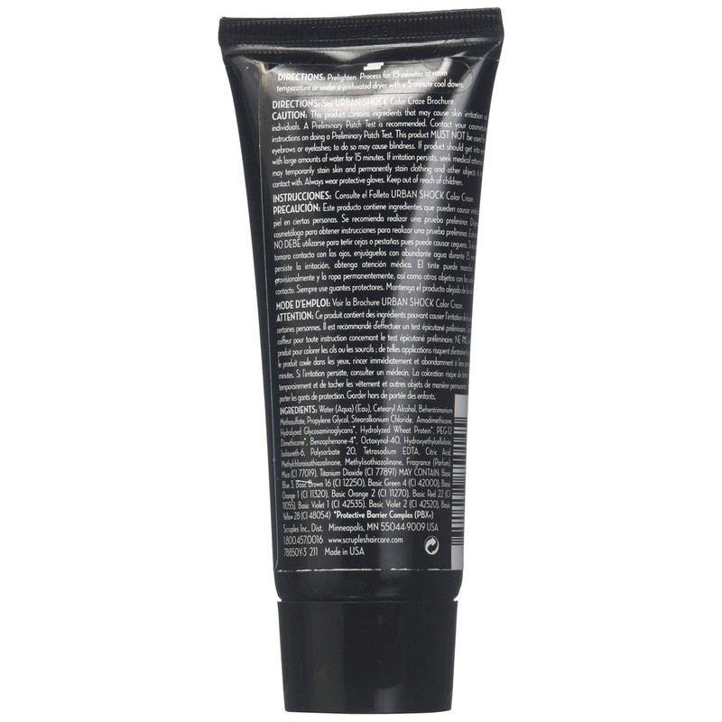 SCRUPLES - Urban Shock - Color Craze - Intense hair