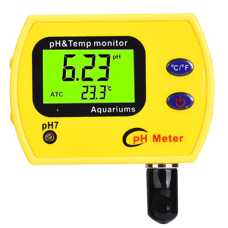 2-In-1 Portable High Precision Temperature PH Tester Meter Water Quality