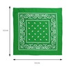 Green Paisley Bandana Head Scarf