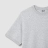 JAJU [JAJU/자주] Women's Sweat Short Sleeve Shirt_Melange Grey