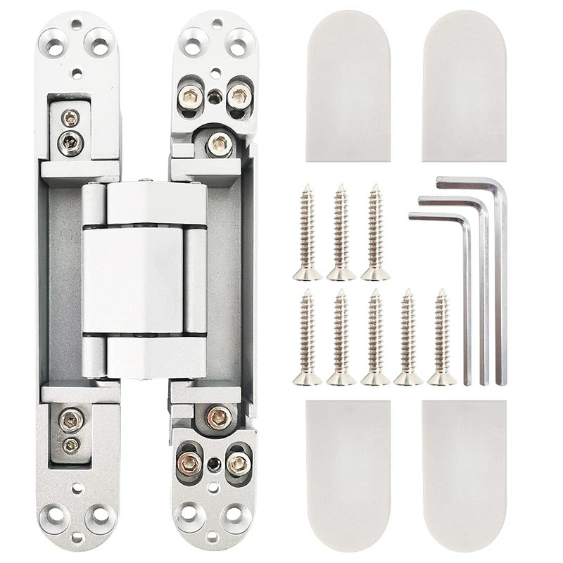 Alamic Invisible Hinge Concealed Door Hinges Heavy Duty Hidden Hinge