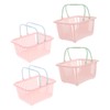 VILLFUL 4pcs Storage Baskets with Open Design Desktop Organizers for