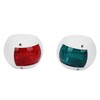Pair of Signal Lamp Spherical Red Green LED Waterproof Boat