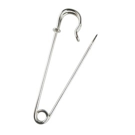 Safety Pins Extra Large Heavy Duty - YiwerDer 22PCS 3Inch Blanket Pins, Strong & Sturdy Bulk Pins for Blankets, Skirts, Crafts, Kilts - Silver