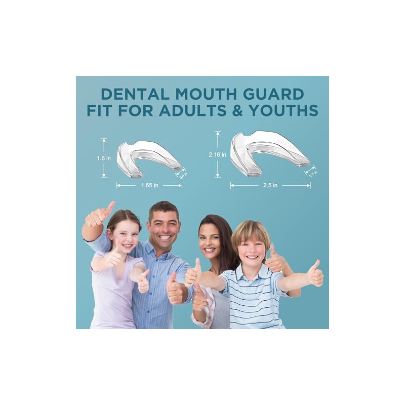 Mouth Guard for Grinding Teeth at Night: Moldable Sleeping Mouthguards