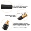 X AUTOHAUX 10cm 4" Tire Valve Stem Extension Inflator Extension