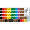 Learning English Hebrew with NIKUD Colored New Keyboard Decals