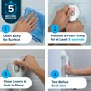 SlipX Solutions 17” Safe Grip Shower Grab Bar, Extra Long