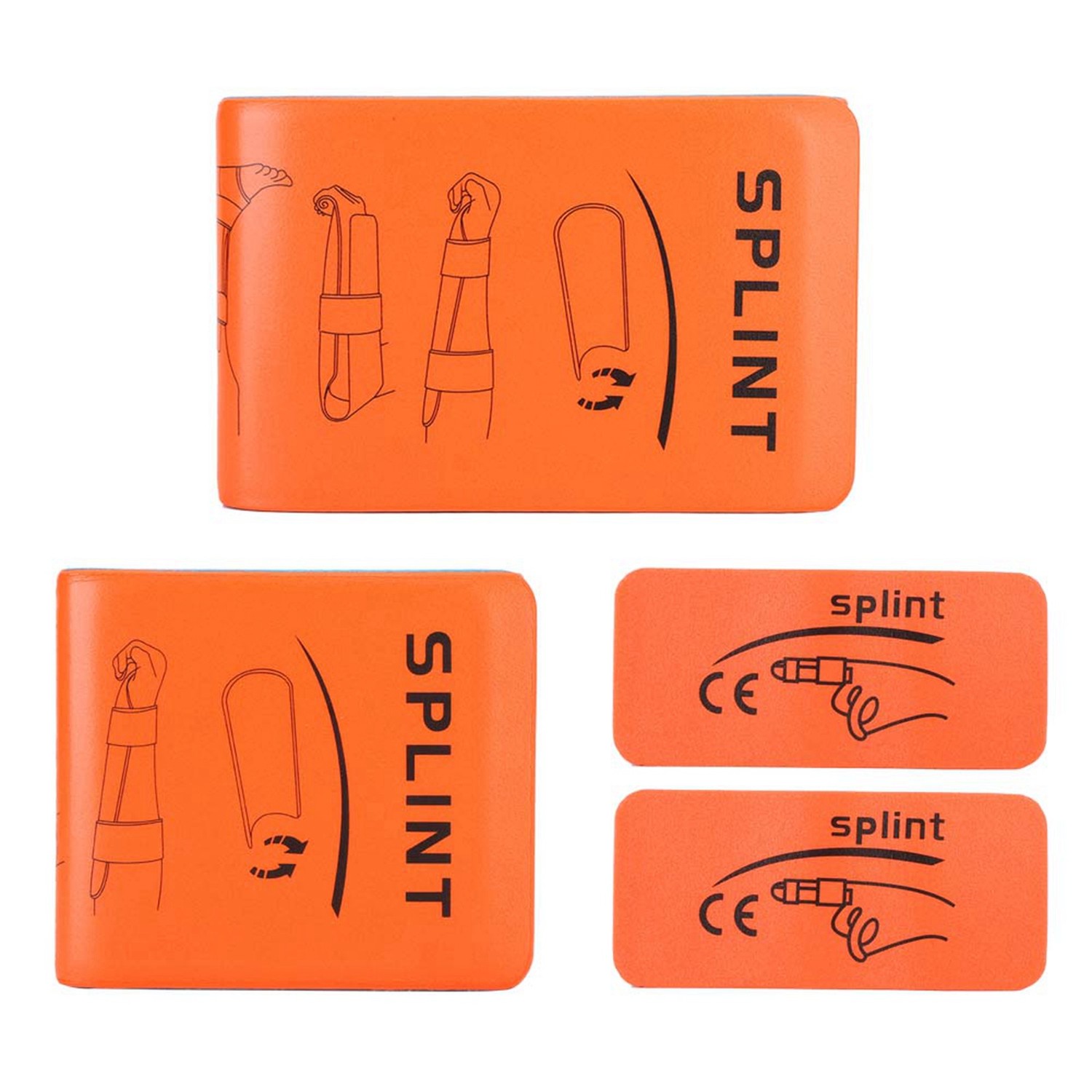3pcs Emergency First Aid Fracture Fixed Splint Brace Support Splint ...