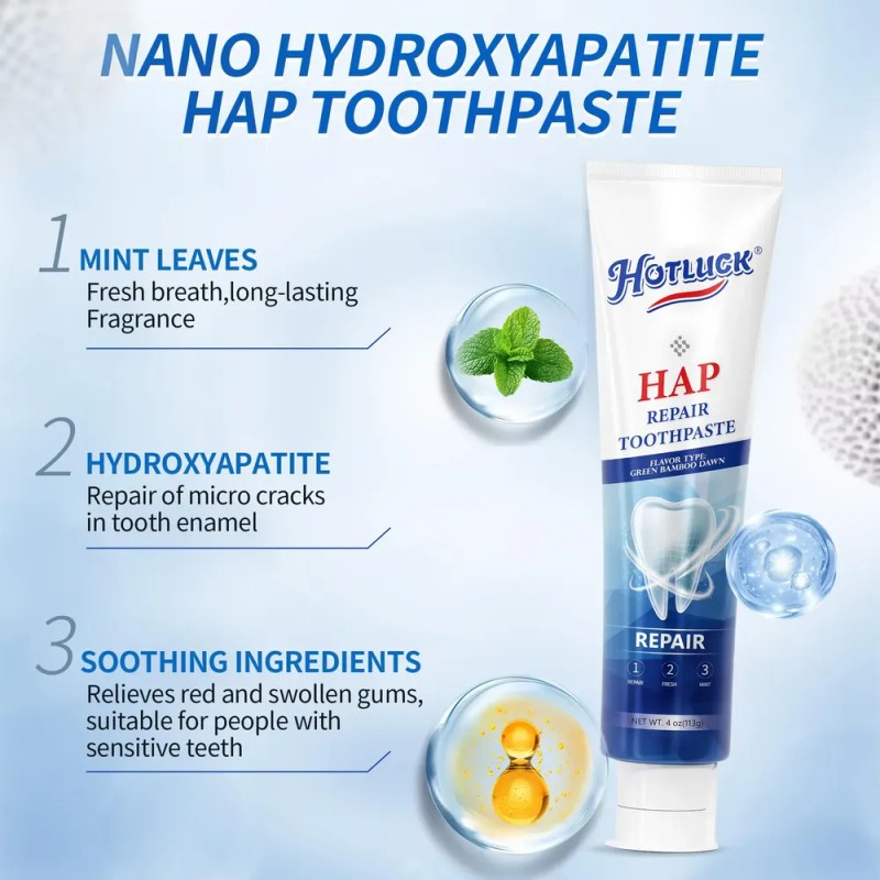 Toothpaste Hotluck Hap Nano Hydroxyapatite 120ml Whitening